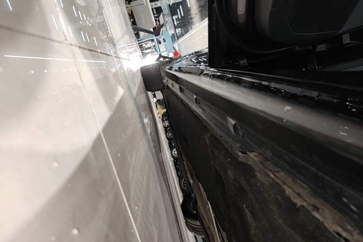Used Audi A7L 2024 45 TFSI quattro Black Warrior Edition Left Side Sill