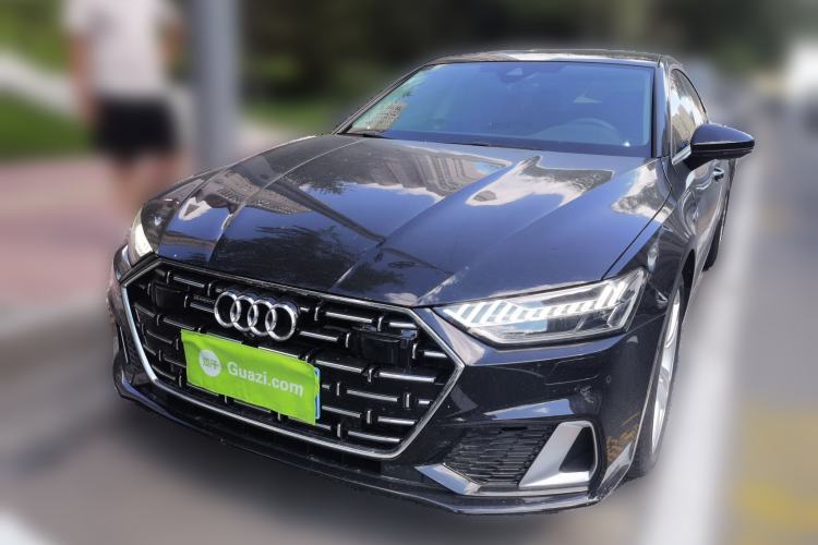 Audi A7L 2024 45TFSI quattro S-line Visionary Edition Flow Crystal Package usado Guazi used car, China used car export, Used car for sale, Used cars, Cheapest cars for sale