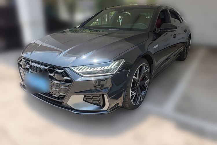 Used Audi A7L 2024 45 TFSI quattro S-line Black Warrior Edition Guazi used car, China used car export, Used car for sale, Used cars, Cheapest cars for sale
