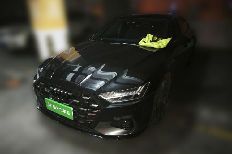 Used Audi A7L 2024 45 TFSI quattro Black Warrior Edition Guazi used car, China used car export, Used car for sale, Used cars, Cheapest cars for sale