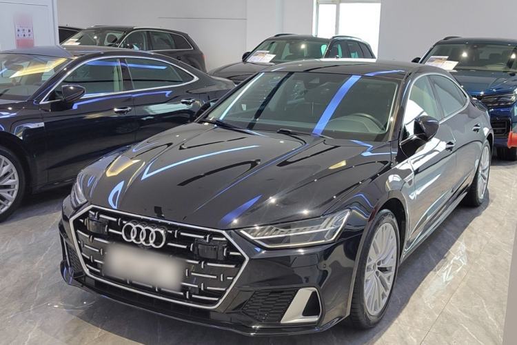 Used Audi A7L 2024 45TFSI S-line Dream-Building Edition Flow Crystal Package Guazi used car, China used car export, Used car for sale, Used  cars, Cheapest cars for sale