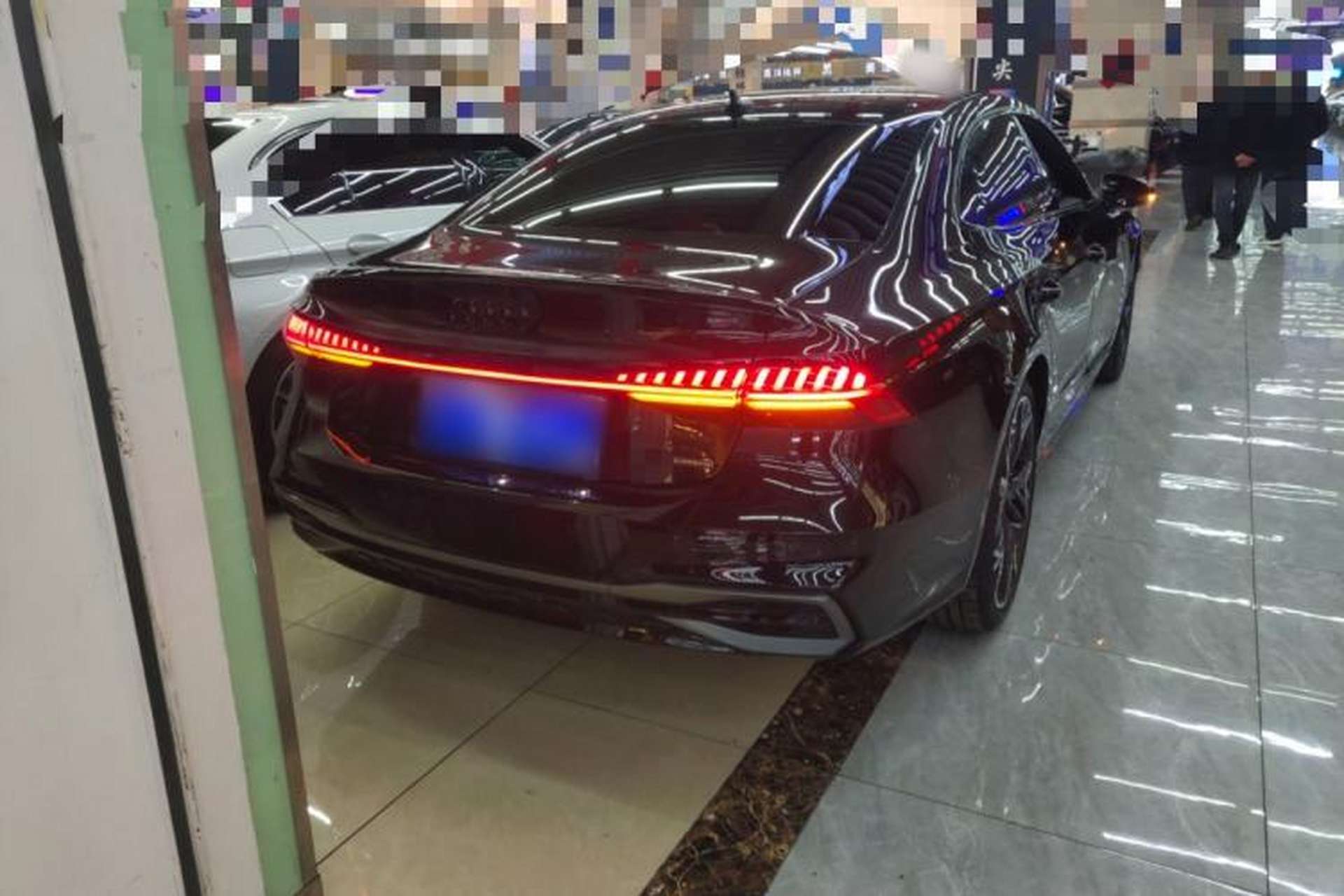 Used Audi A7L 2024 45 TFSI quattro Black Warrior Edition Rear