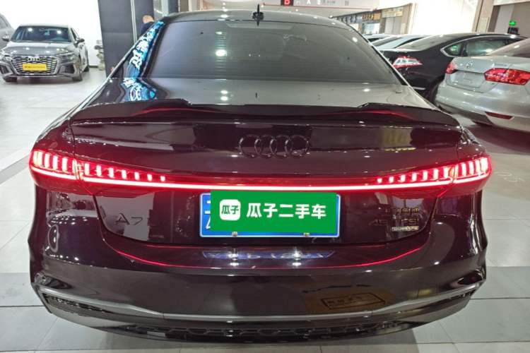 Used Audi A7L 2024 45 TFSI quattro Black Warrior Edition Rear
