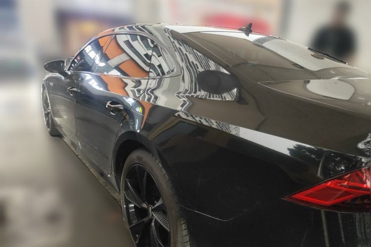 Used Audi A7L 2024 45TFSI S-line Dream-Building Edition Flow Crystal Package Rear Left 45 Deg