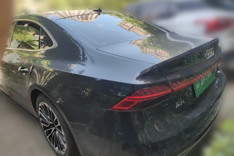 Used Audi A7L 2024 45 TFSI Luxury Edition Rear Left 45 Deg