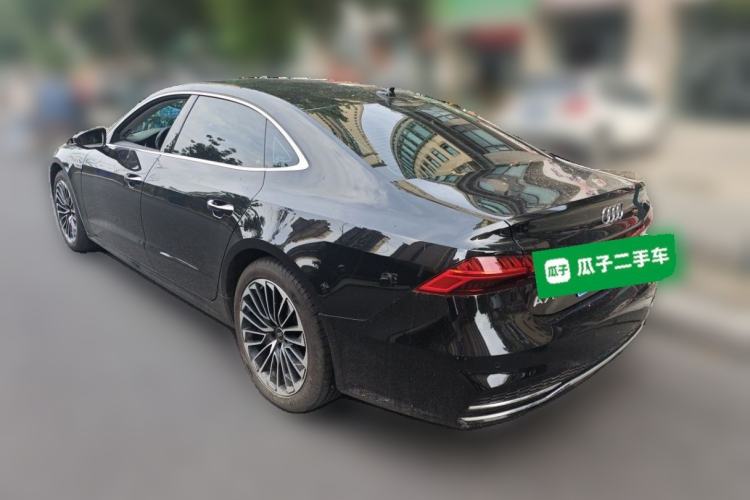 Used Audi A7L 2024 45 TFSI Luxury Edition Rear Left 45 Deg