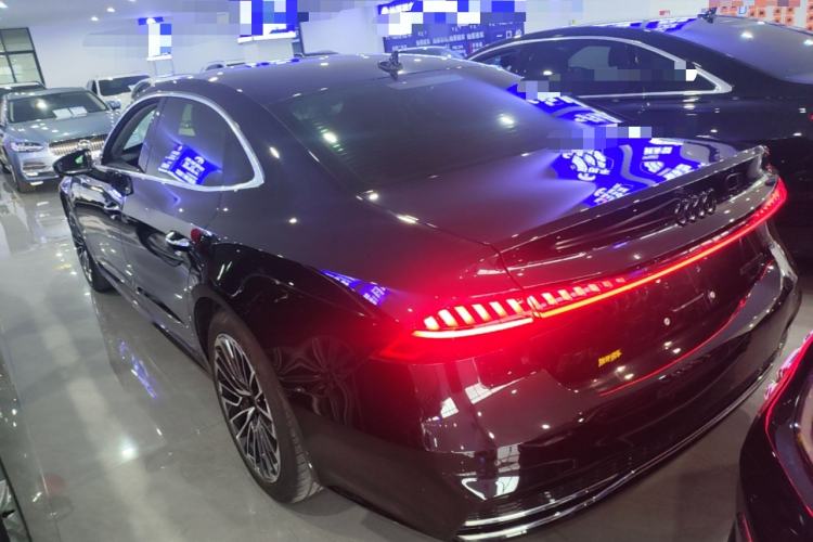 Used Audi A7L 2024 45 TFSI Luxury Edition Rear Left 45 Deg