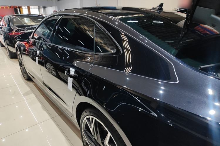 Used Audi A7L 2024 45 TFSI quattro Black Warrior Edition Rear Left 45 Deg