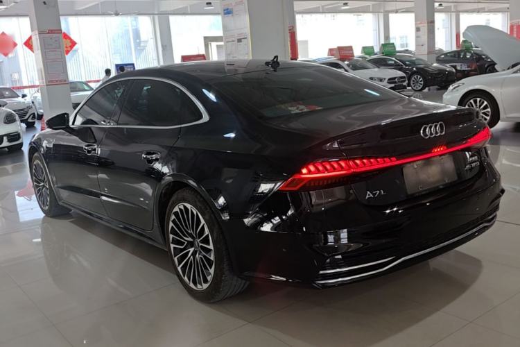 Used Audi A7L 2024 45 TFSI Luxury Edition Rear Left 45 Deg