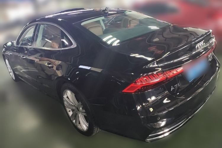 Used Audi A7L 2024 45 TFSI quattro Luxury Edition Rear Left 45 Deg