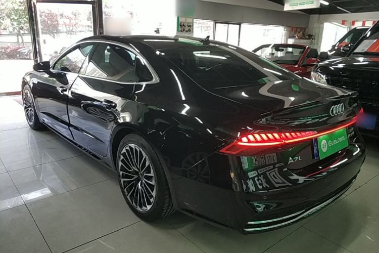 Used Audi A7L 2024 45 TFSI Luxury Edition Rear Left 45 Deg