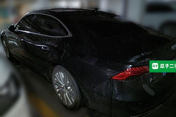 Used Audi A7L 2024 45TFSI S-line Dream-Building Edition Flow Crystal Package Rear Left 45 Deg