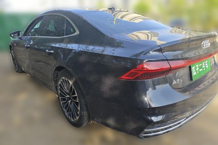 Used Audi A7L 2024 45 TFSI Luxury Edition Rear Left 45 Deg
