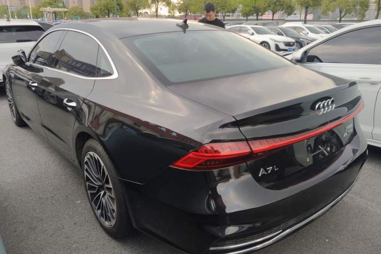 Used Audi A7L 2024 45 TFSI Luxury Edition Rear Left 45 Deg