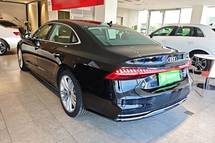 Used Audi A7L 2024 45 TFSI quattro Luxury Edition Rear Left 45 Deg