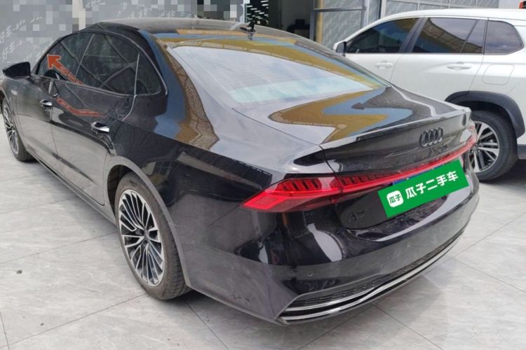 Used Audi A7L 2024 45 TFSI Luxury Edition Rear Left 45 Deg