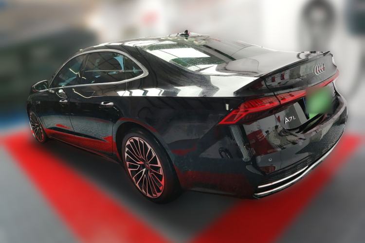 Used Audi A7L 2024 45 TFSI Luxury Edition Rear Left 45 Deg