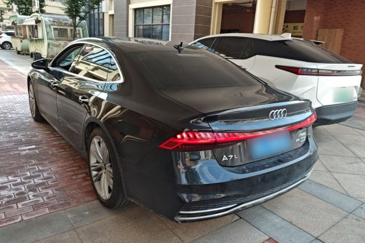Used Audi A7L 2024 45 TFSI quattro Luxury Edition Rear Left 45 Deg