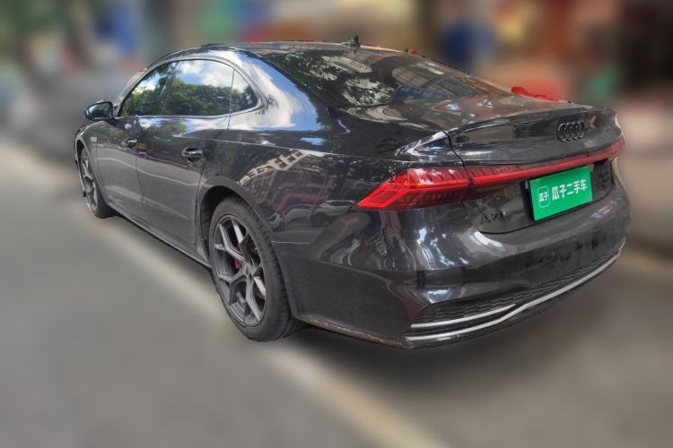 Used Audi A7L 2024 45 TFSI Luxury Edition Rear Left 45 Deg