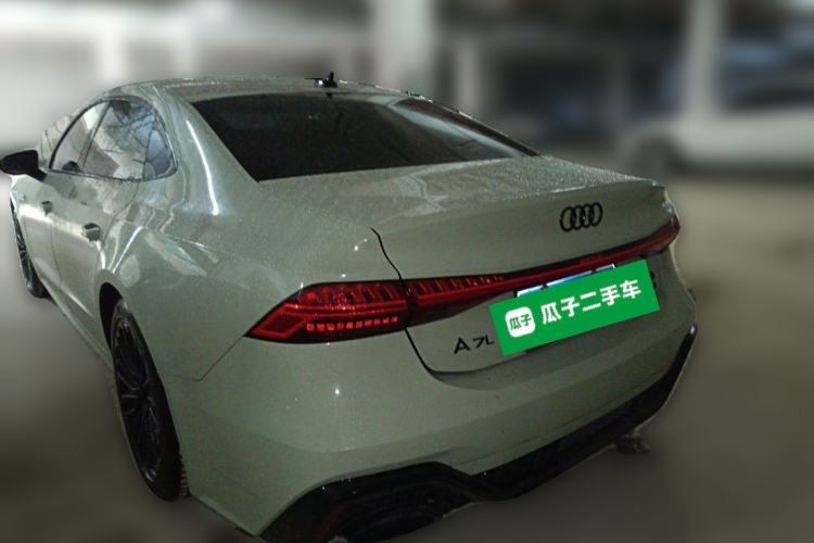 Used Audi A7L 2024 45 TFSI Luxury Edition Rear Left 45 Deg