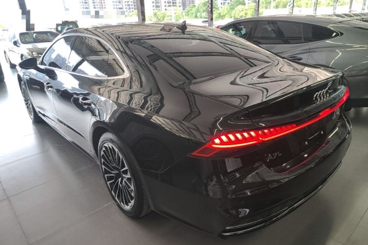 Used Audi A7L 2024 45 TFSI Luxury Edition Rear Left 45 Deg