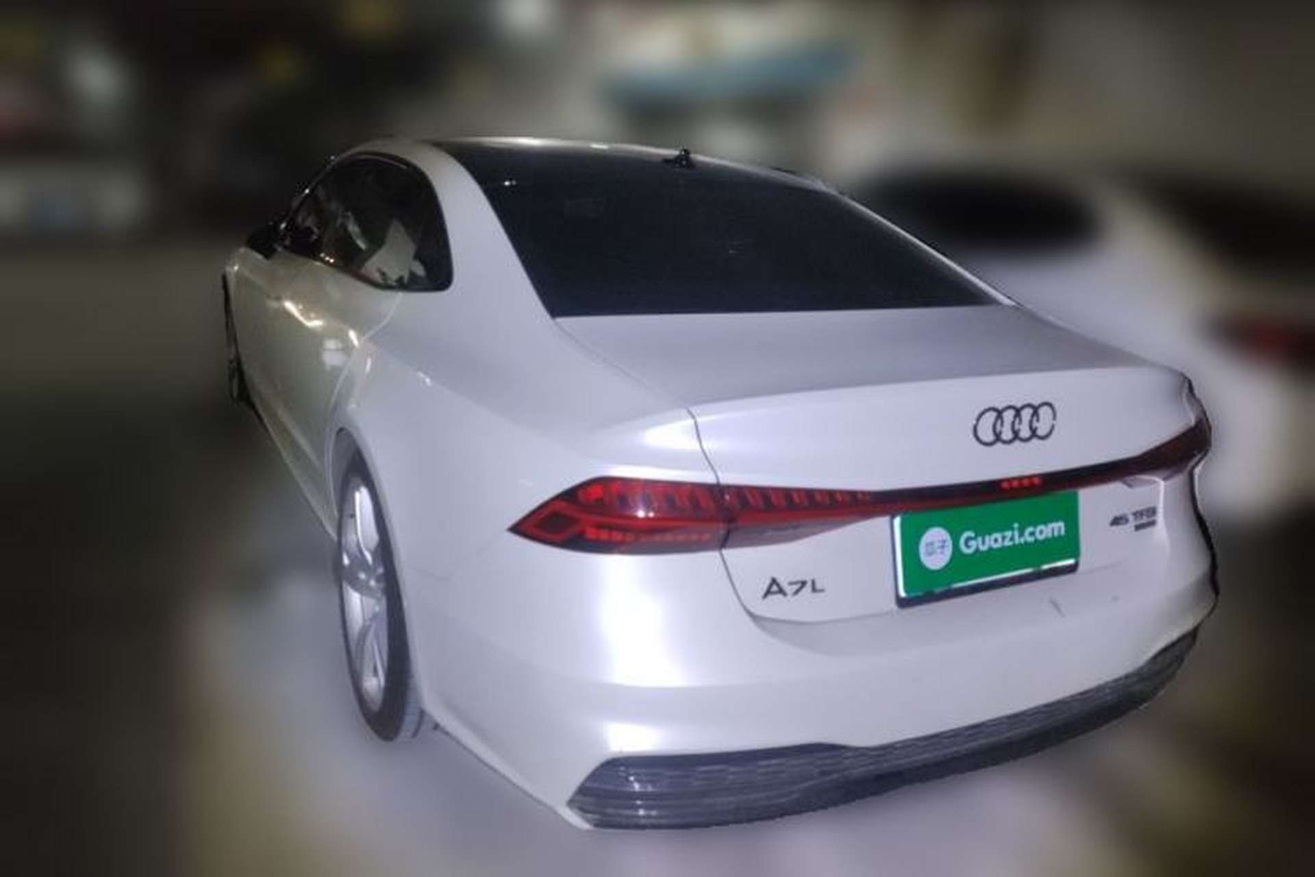 Used Audi A7L 2024 45TFSI quattro S-line Visionary Edition Flow Crystal Package Rear Left 45 Deg