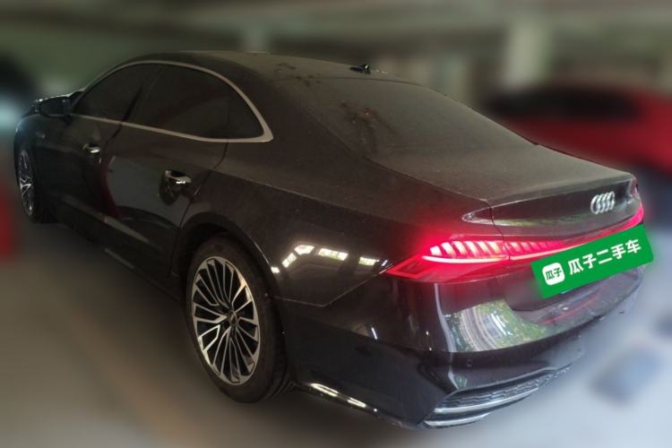 Used Audi A7L 2024 45 TFSI Luxury Edition Rear Left 45 Deg