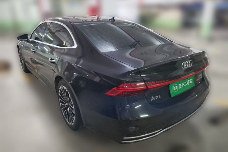 Used Audi A7L 2024 45 TFSI Luxury Edition Rear Left 45 Deg
