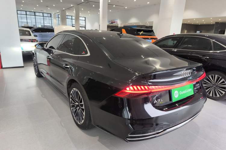 Used Audi A7L 2024 45 TFSI Luxury Edition Rear Left 45 Deg