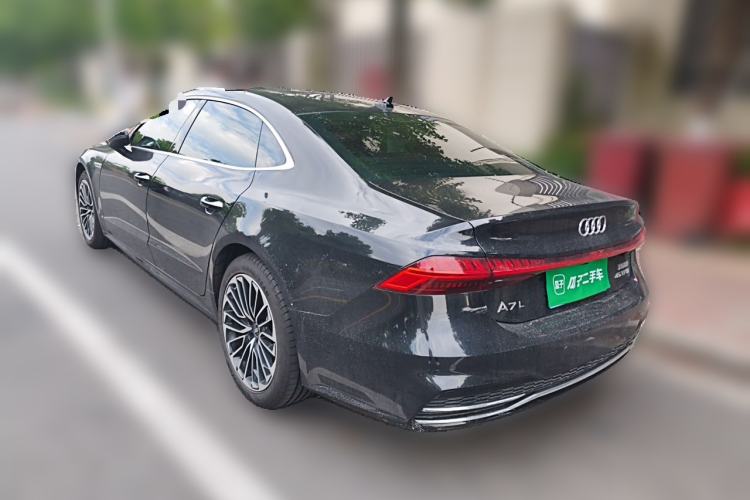 Used Audi A7L 2024 45 TFSI Luxury Edition Rear Left 45 Deg