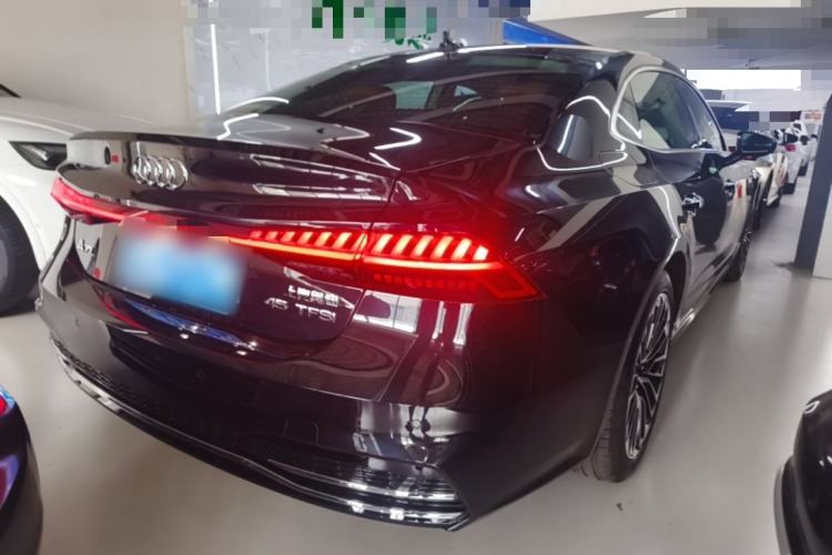 Used Audi A7L 2024 45 TFSI Luxury Edition Rear Right 45 Deg