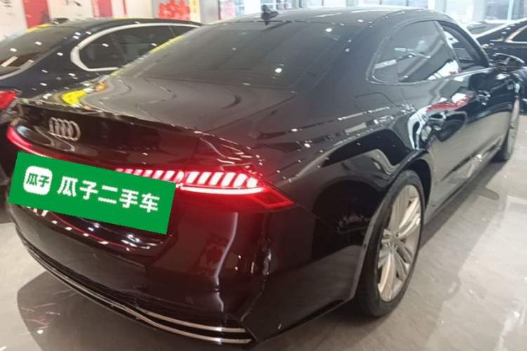 Used Audi A7L 2024 45 TFSI quattro Luxury Edition Rear Right 45 Deg