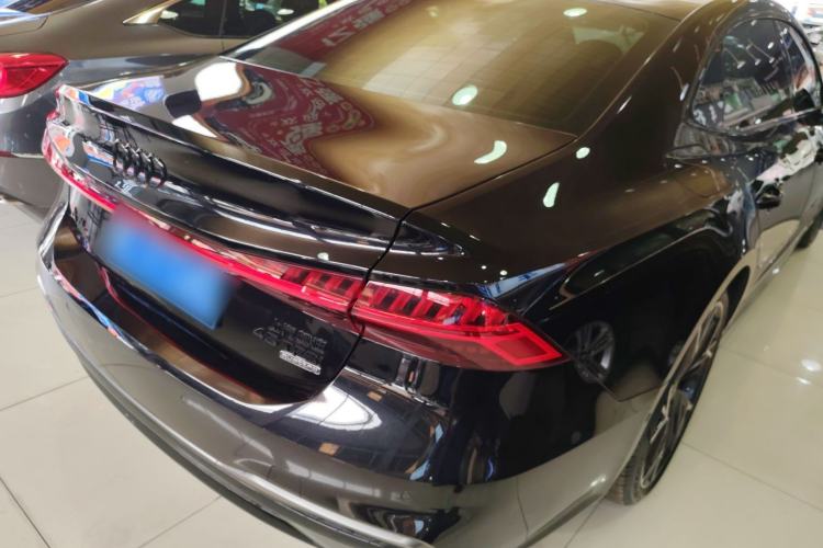 Used Audi A7L 2024 45 TFSI quattro Black Warrior Edition Rear Right 45 Deg