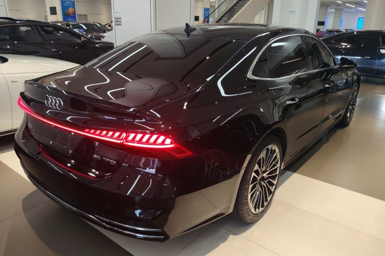 Used Audi A7L 2024 45 TFSI Luxury Edition Rear Right 45 Deg