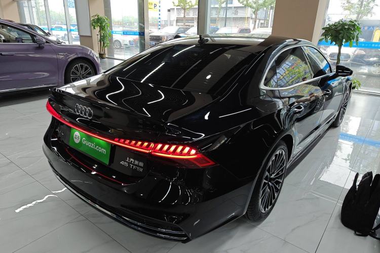 Used Audi A7L 2024 45 TFSI Luxury Edition Rear Right 45 Deg