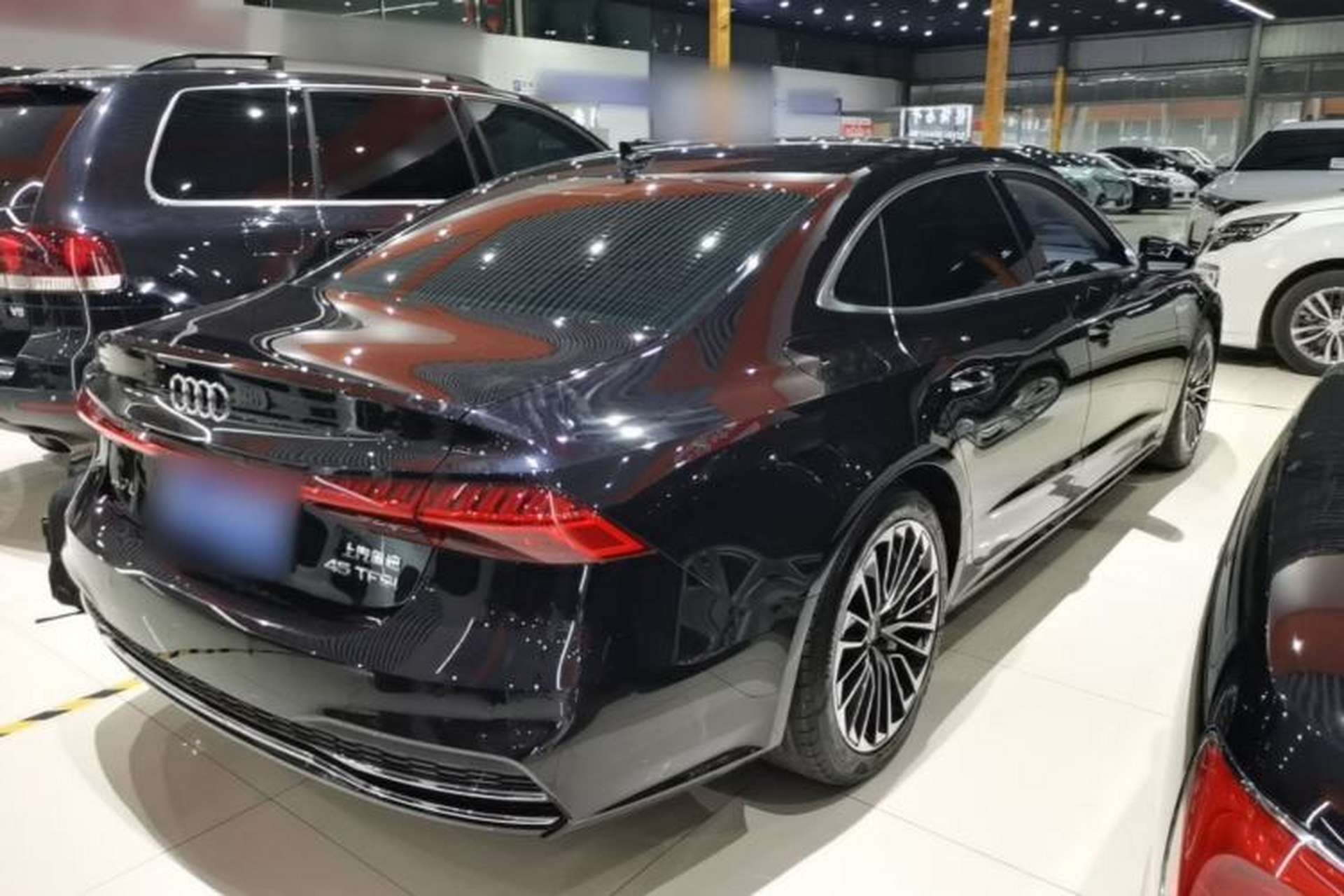 Used Audi A7L 2024 45 TFSI Luxury Edition Rear Right 45 Deg