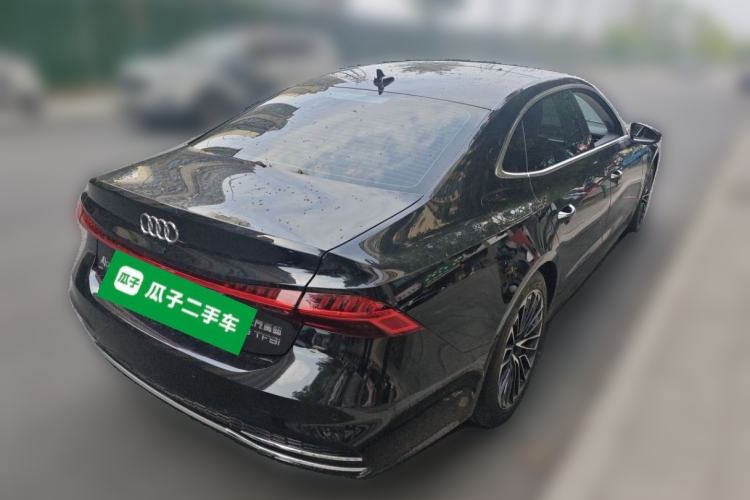 Used Audi A7L 2024 45 TFSI Luxury Edition Rear Right 45 Deg