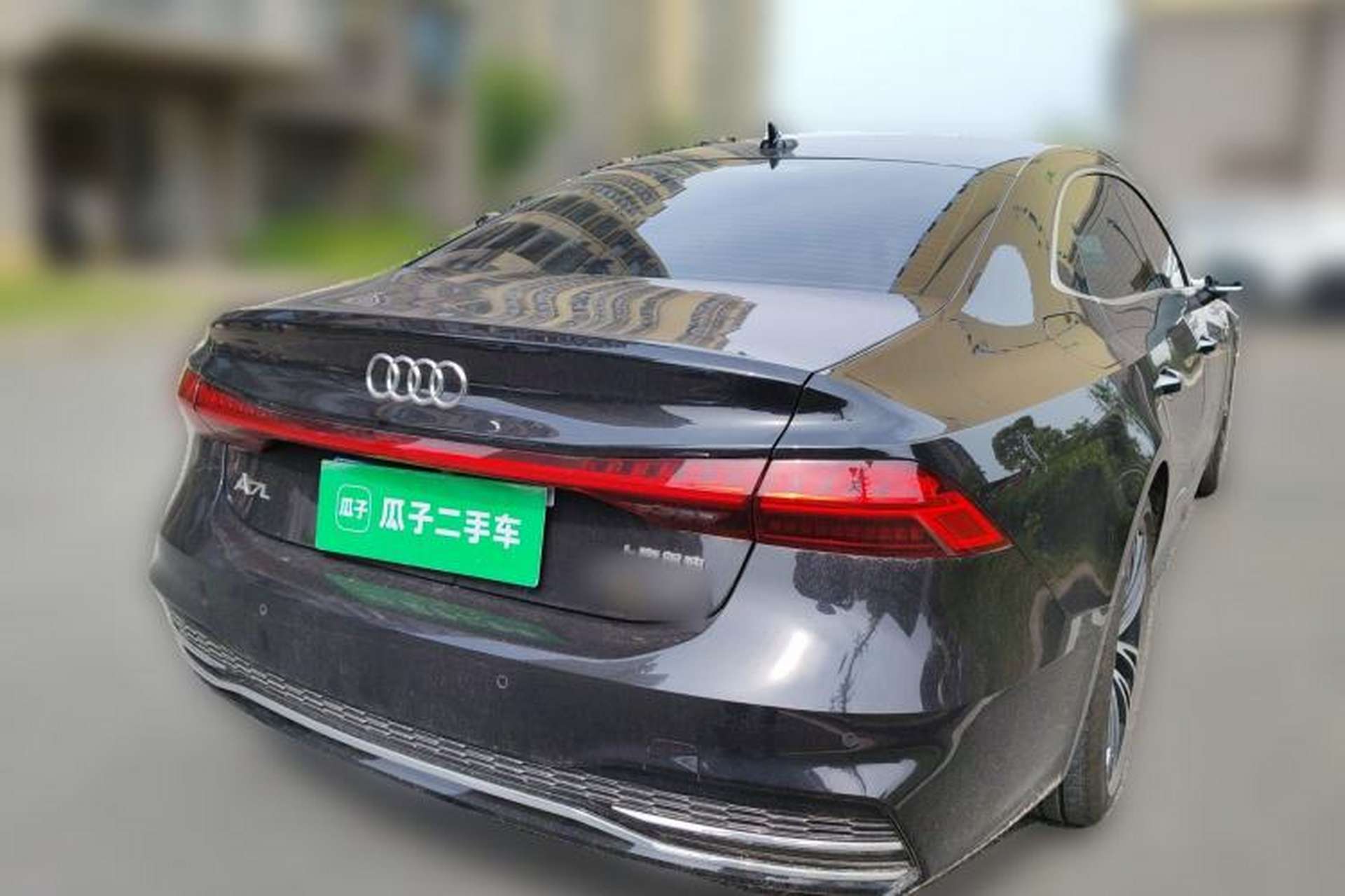 Used Audi A7L 2024 45 TFSI quattro Luxury Edition Rear Right 45 Deg