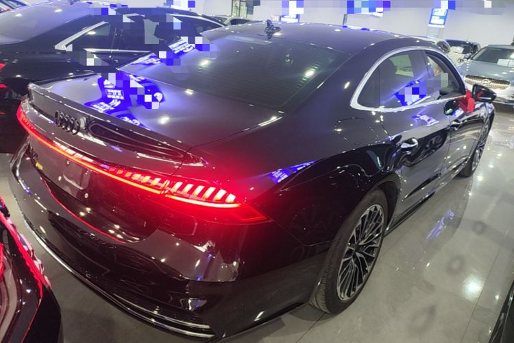 Used Audi A7L 2024 45 TFSI Luxury Edition Rear Right 45 Deg