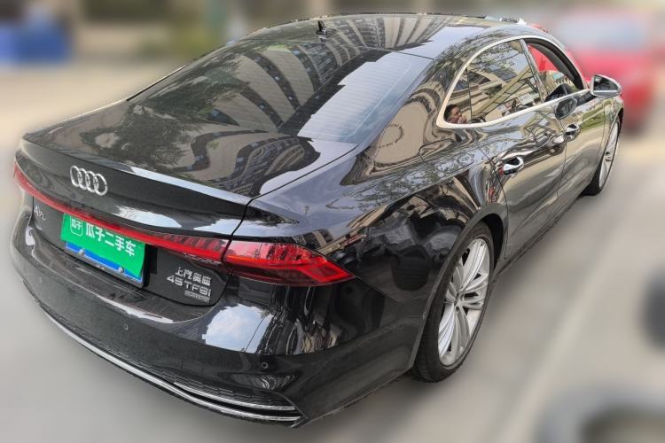 Used Audi A7L 2024 45 TFSI quattro Luxury Edition Rear Right 45 Deg