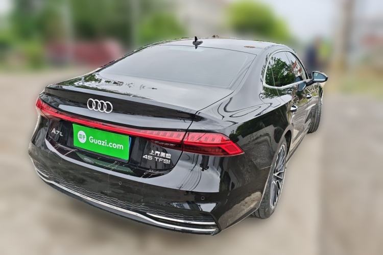 Used Audi A7L 2024 45 TFSI Luxury Edition Rear Right 45 Deg