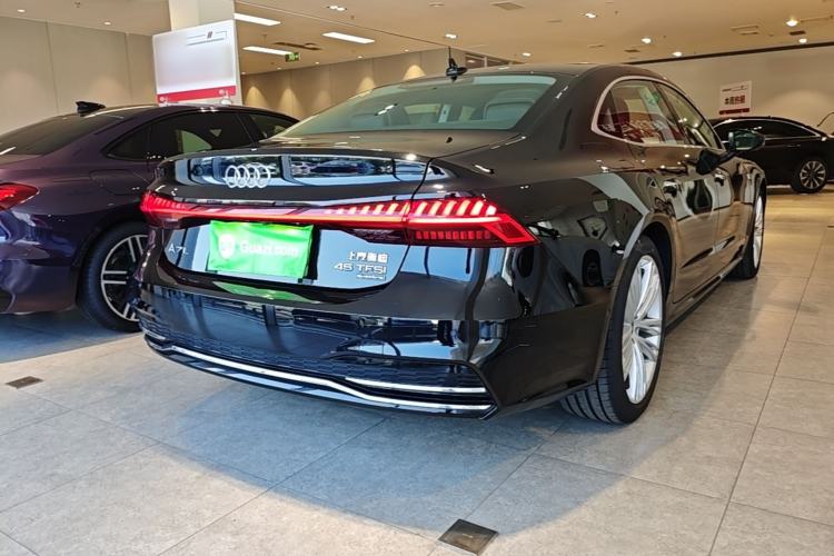 Used Audi A7L 2024 45 TFSI quattro Luxury Edition Rear Right 45 Deg