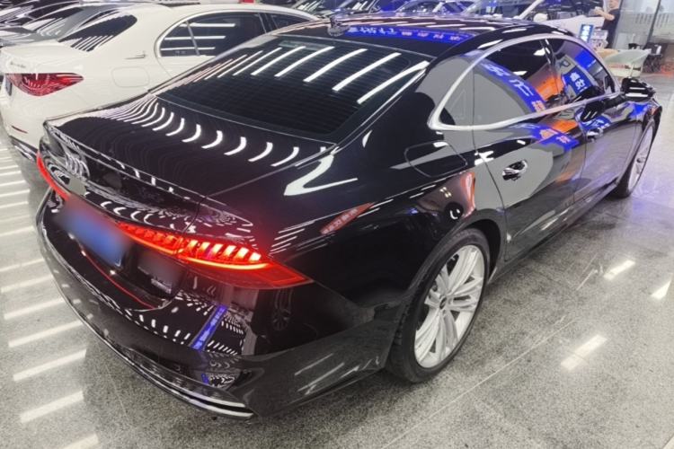 Used Audi A7L 2024 45 TFSI quattro Luxury Edition Rear Right 45 Deg