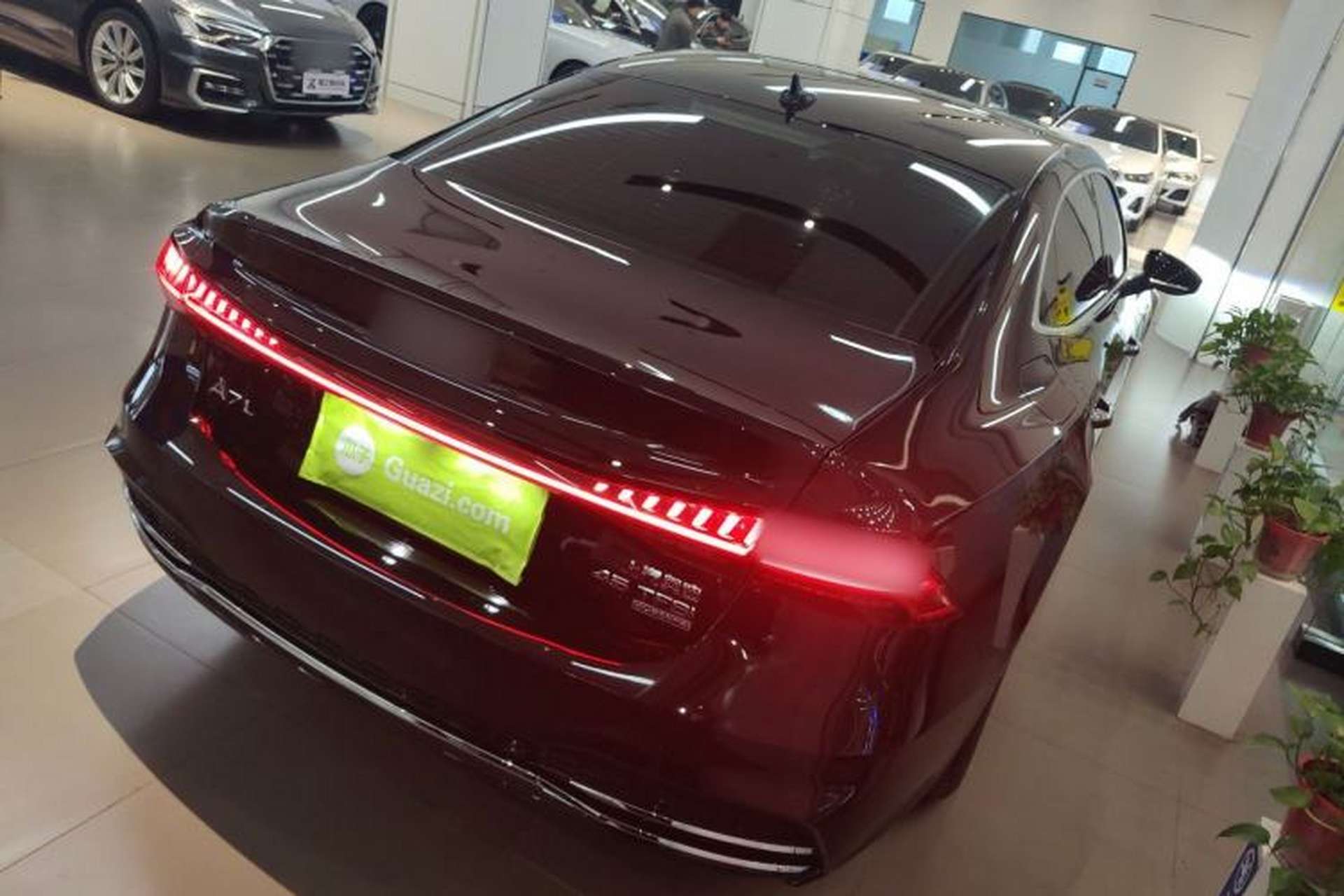 Used Audi A7L 2024 45 TFSI quattro Luxury Edition Rear Right 45 Deg