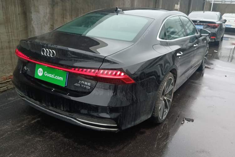 Used Audi A7L 2024 45 TFSI Luxury Edition Rear Right 45 Deg