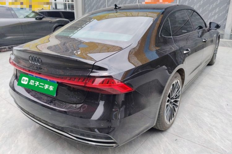 Used Audi A7L 2024 45 TFSI Luxury Edition Rear Right 45 Deg