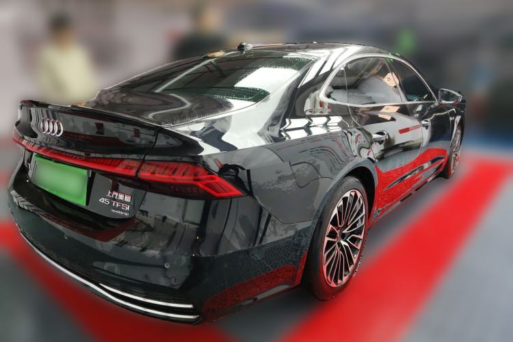 Used Audi A7L 2024 45 TFSI Luxury Edition Rear Right 45 Deg