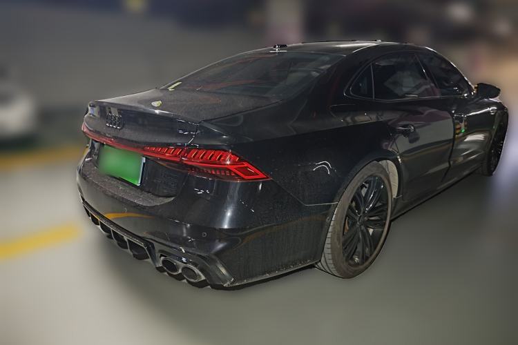 Used Audi A7L 2024 45 TFSI quattro Luxury Edition Rear Right 45 Deg