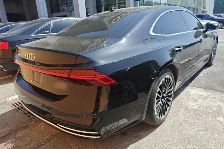 Used Audi A7L 2024 45 TFSI Luxury Edition Rear Right 45 Deg