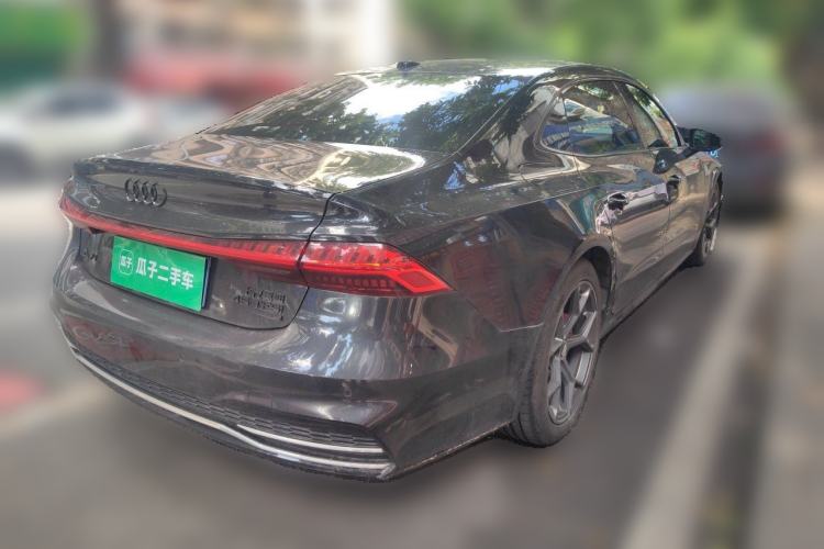 Used Audi A7L 2024 45 TFSI Luxury Edition Rear Right 45 Deg